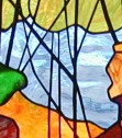 stained glass from a photograph